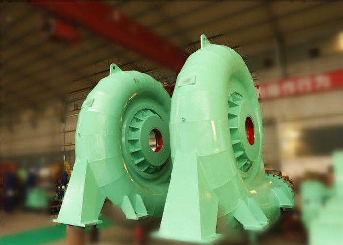 Yatay Dikey Hidroelektrik Jeneratörü Su Türbünü Francis Tipi