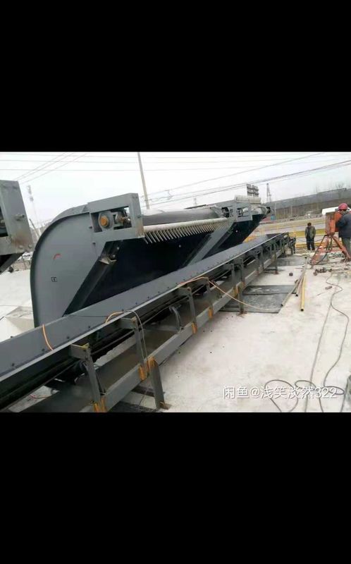 Endüstriyel Atık Temizliği için 4.5 ila 16 Mm Kalınlık ve 150RPM-1000RPM Hız Aralığına Sahip Motor Tahrikli Izgara Temizleme Makinesi