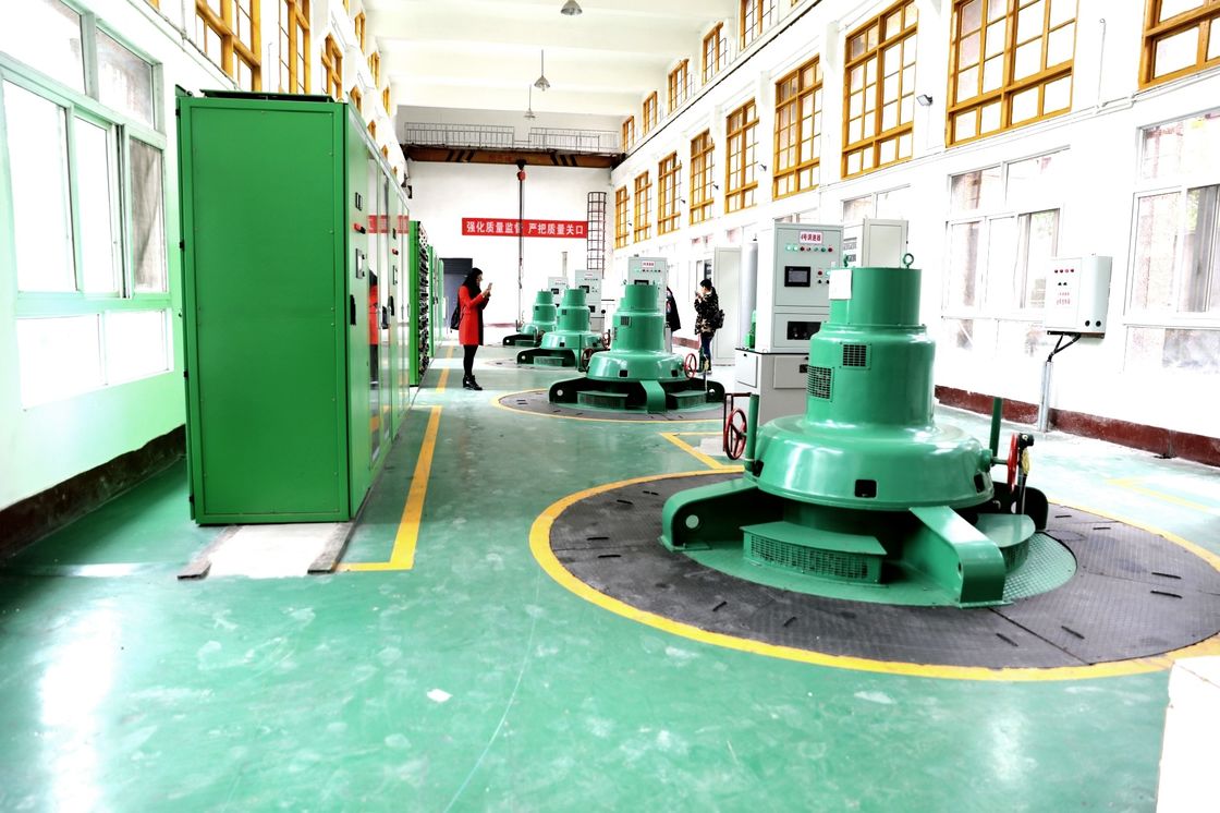 Çevre dostu enerji üretimi için 300KW-20MW güç aralığı ve düşük bakım ile 20-900RPM Su Türbini Jeneratörü