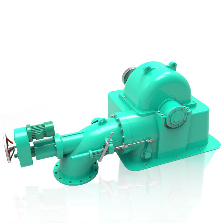 Turgo Turbine Generator with 5 In 1 Integrated Control Panel for 15 To 300 Meters Operating Head and Up To Several MW Power Output