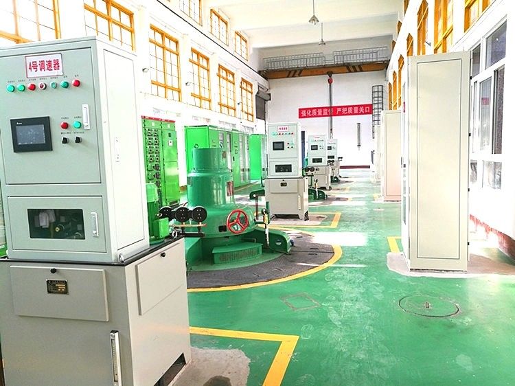 Paslanmaz Çelik Bıçaklar Kaplan Hidro Türbin Jeneratörü Jeneratör Gücü 100 - 20MW Frekans 50Hz veya 60Hz Hidroelektrik Enerji Sistemlerine Uygun