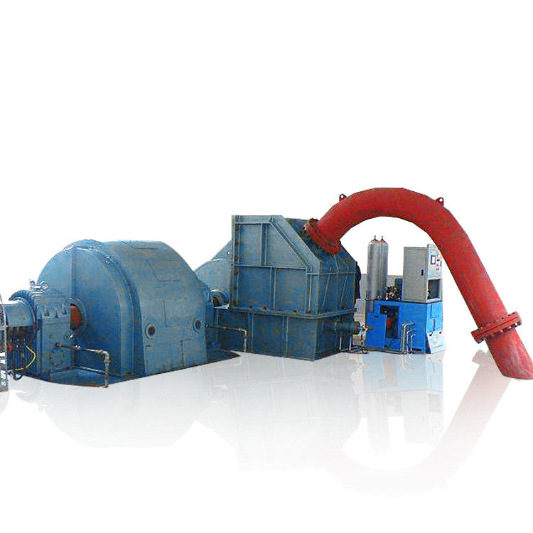 Yüksek Başlık 100m 2000m Pelton Turbine Jeneratörü 6-10kV değerli voltaj Su enerjisi üretimi için özel tasarlanmıştır