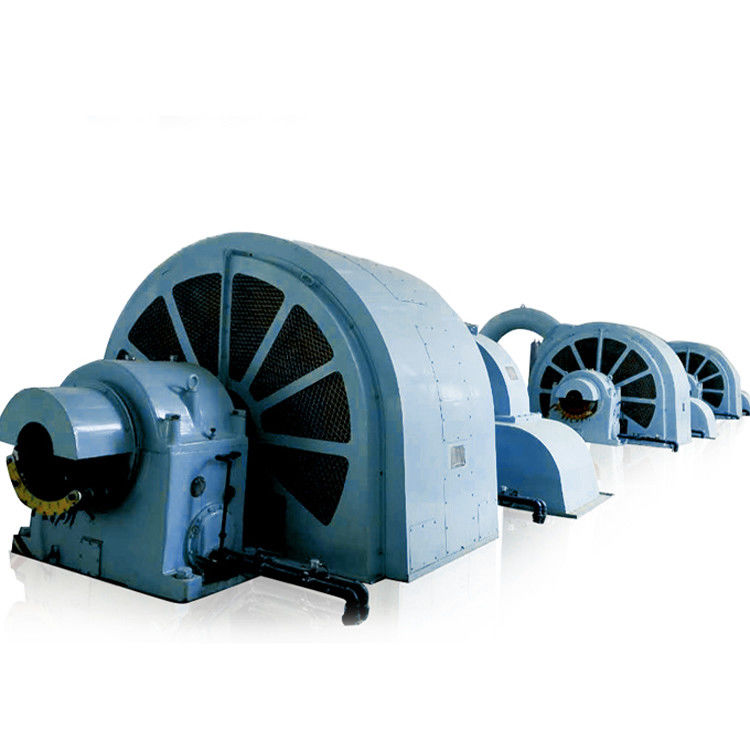 Yüksek Başlık 100m 2000m Pelton Turbine Jeneratörü 6-10kV değerli voltaj Su enerjisi üretimi için özel tasarlanmıştır