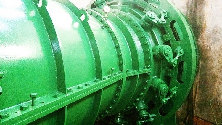 Özelleştirilmiş Hidro Türbin Jeneratörü Sabit Kanatlı Boru Türbini Tüp Tipi