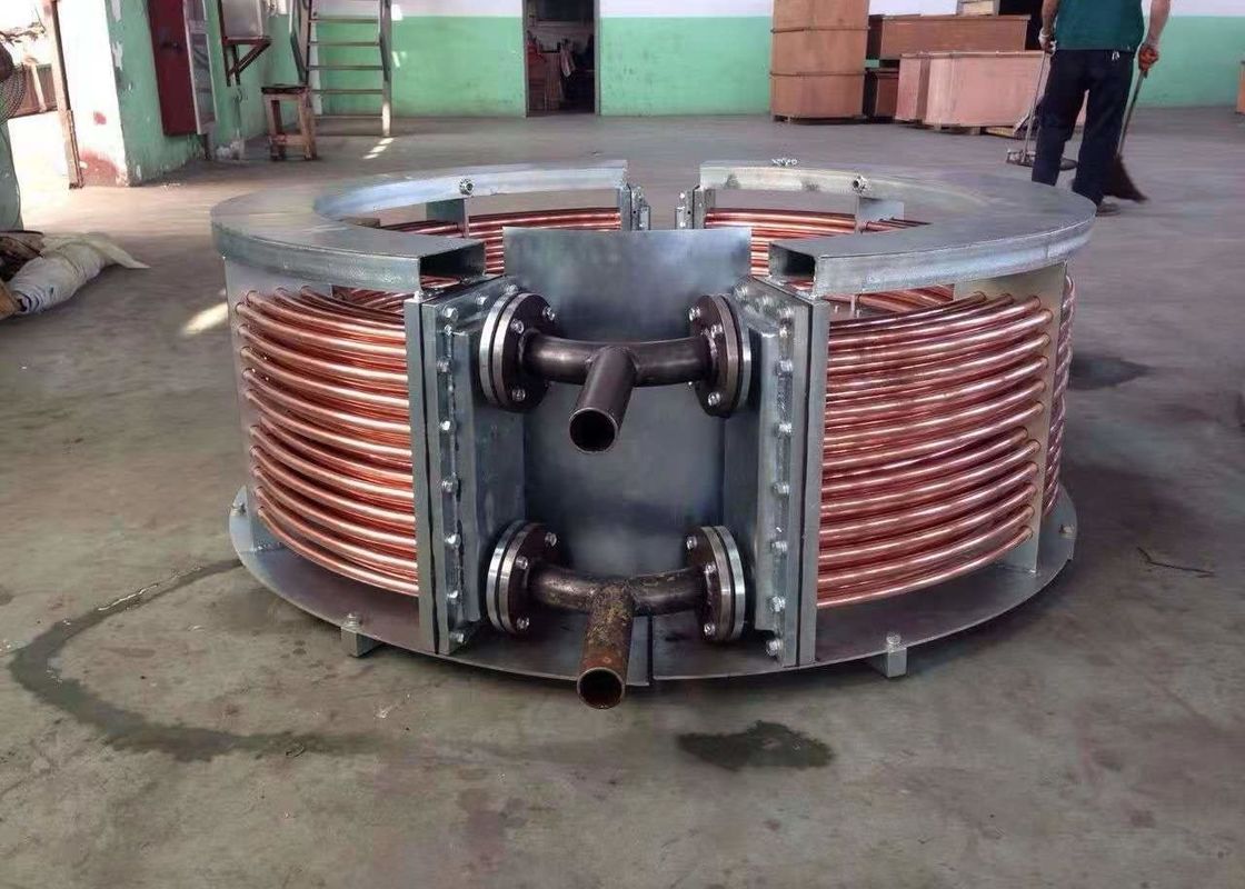 Endüstriyel Duvar Montajlı Hidrolik Yağ Soğutucu 10-50 Kg Sıvı Boru için Çalışma Sıcaklığı Aralığı 0-80 °C Performans