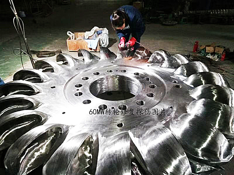 Enerji tasarrufu yapan Pelton Turbine Generator 100kw-50mw Güç çıkışı için 5-50t