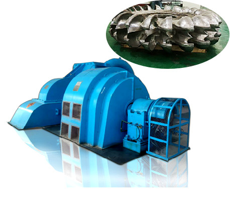 1 Mw Pelton Hidroelektrik Su Enerjisi Jeneratörü 150RPM-1000RPM