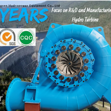 Hava / Su Soğutucu 220V-690V Su Türbünü Uzun Hizmet Süresi ≥20 Yıl