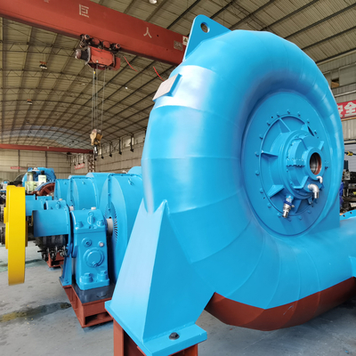 F Sınıfı fırçasız / fırçalama su türbini 100-1000kW Güç üretimi için çıkış