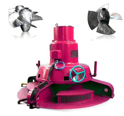 Hız aralığı 300-3000rpm Mikro yöneticisi kontrol paneli ile su türbini jeneratörü