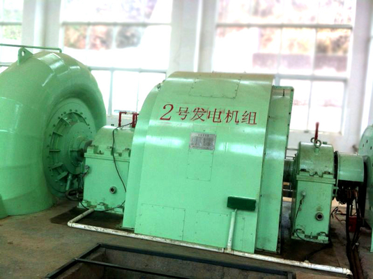 Enerji üretimi için paslanmaz çelik koşucu ile güçlü Francis Turbine Jeneratörü