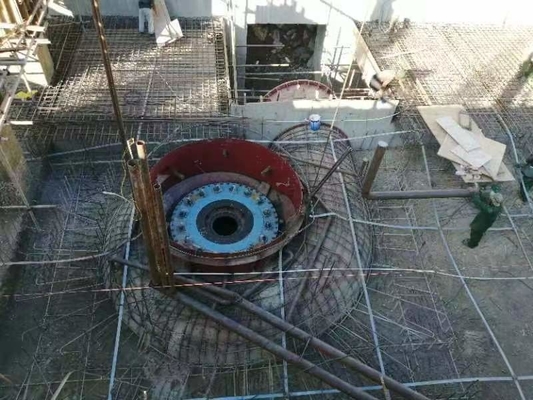 Elektrik Santrali Otomatik Francis Turbin Jeneratörü 450-1000RPM nominal hızı ile