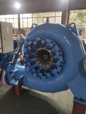 50Hz/60Hz Francis Su Türbini Jeneratörü 20m-300M Rated Water Head Benefit için