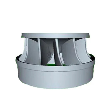 Su Kaynağı Kullanımı için Özel Blade Height Su Enerji Türbünü
