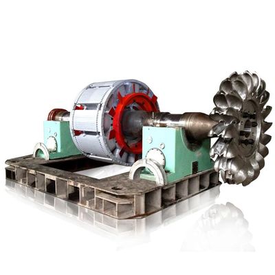 IP54 Koruma Derecesi Pelton Tekerlekli Turbin Jeneratörü Hız Aralığı 500-3000r/Min