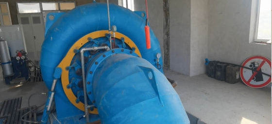 Yüksek Dayanıklılık Yüksek Başlı Su Türbünü Optimal Performans için 450-1000rpm