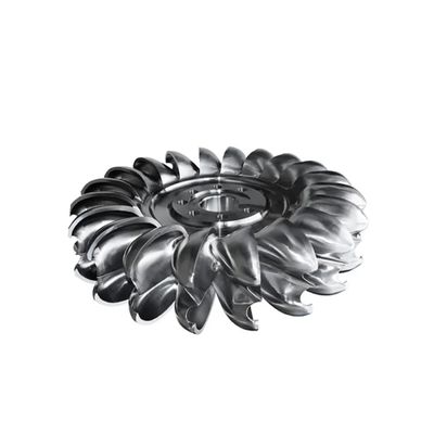 Verimlilik 85-95% Pelton Turbine Generator Brushless Excitation Garantisi