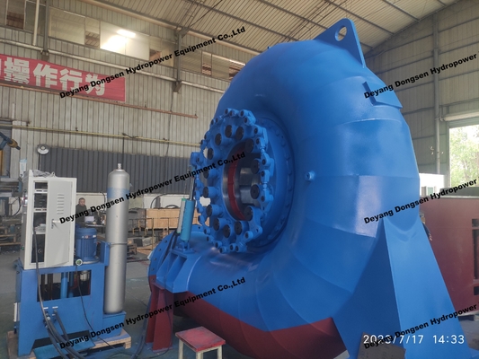Otomatik Kontrol Francis Turbin Jeneratörü Rated Su Başlığı ile 20m-300M / Rated Verimlilik 90%-96%