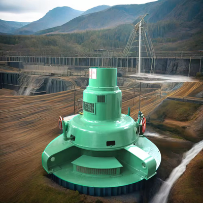 Turbin Jeneratörü 100-20MW Güç Sürdürülebilir Enerji Üretimi 30-60 Yıl