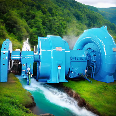 Su türbini soğutma Otomatik/El Modu ile denetlenir 200kw-20mw Güç çıkışı