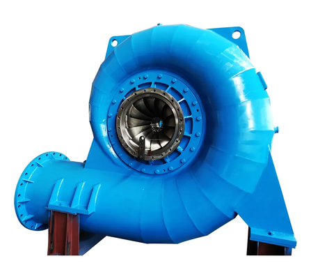 Paslanmaz çelik dikey Francis türbine jeneratörü 400V-10kV 50Hz/60HZ 300KW-20MW Güç
