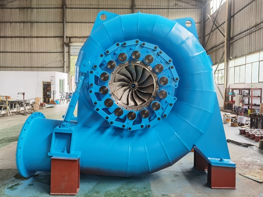 50Hz/60Hz Dikey veya Yatay Kurulum için 300KW-20MW Francis Turbine Jeneratörü