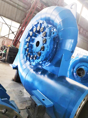 Hızlı Su Türbini Jeneratörü İç / Dış Hava / Su Soğutma 300-3000rpm Hız aralığı
