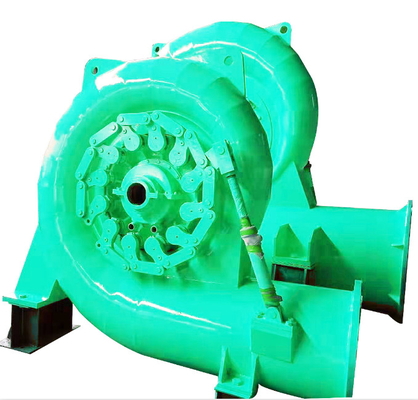 400V 800V 6.3kV 10kV Otomatik Kontrol Modu Francis Turbin Jeneratörü