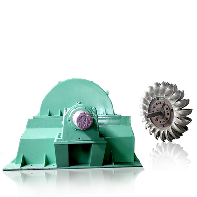 IP54 derecelendirilmiş fırçasız Pelton türbine jeneratörü F yalıtım sınıfı 6-10kV