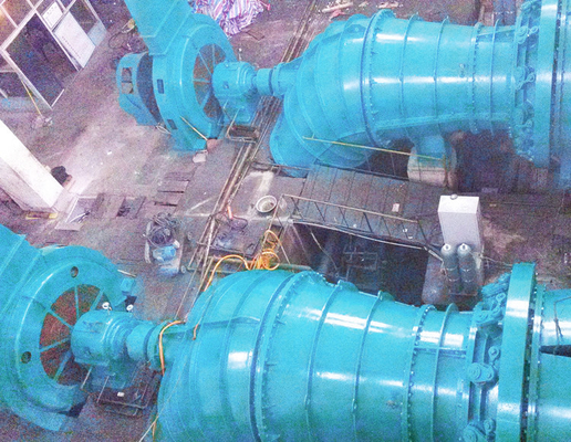 Çelik ve paslanmaz çelik hidro türbin jeneratörü Dayanıklılık 50HZ/60HZ frekansı için özel model