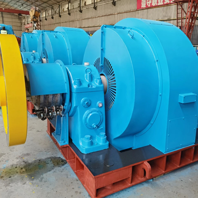 Paslan Kaplan Hidrotürbin Jeneratörü 100-20MW 0.8-0.9 Güç Faktörü Özel Renk