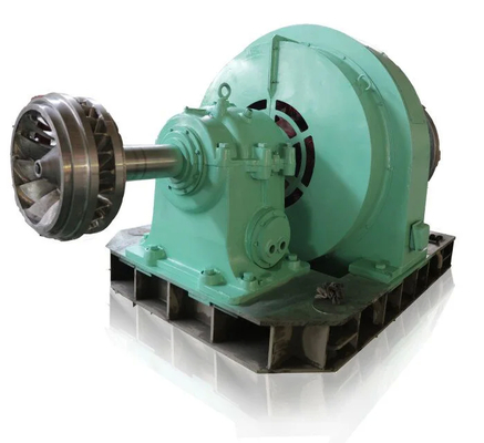 Özel Hidrotürbin Jeneratörü, 5-500m Su Başlığı için 450-1000rpm Frekansı ve 50Hz/60Hz