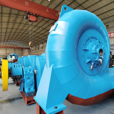 Pürüzsüz Su Türbini Jeneratörü 450-1000 RPM 200kw-20mw Güç Çıktısı için Hava/Su Soğutması