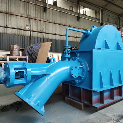 Özel 200kw-20mw hidro türbin jeneratörü Çelik / paslanmaz çelik 450-1000rpm