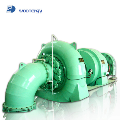 Paslanmaz Çelik Pelton Turbine Güç Jeneratörü Hava/Yağ Soğutması ile - 100-1000A Akım