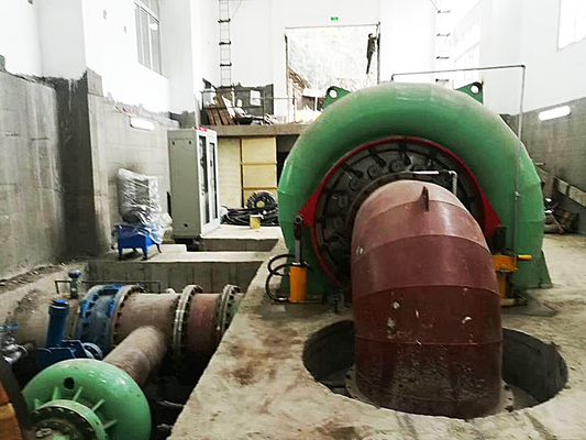 Güç ve soğutma için 50Hz/60Hz özelleştirilmiş otomatik su türbini jeneratörü