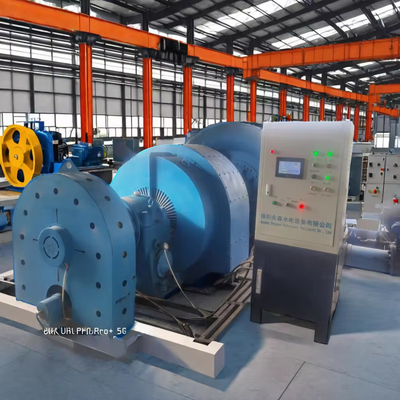 200kw-20mw kapasiteli hidroelektrik santralleri için özel hidro türbin jeneratörü