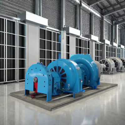 Verimlilik 90-96% Ağır Güçlü Uygulamalar için Francis Turbine Generator