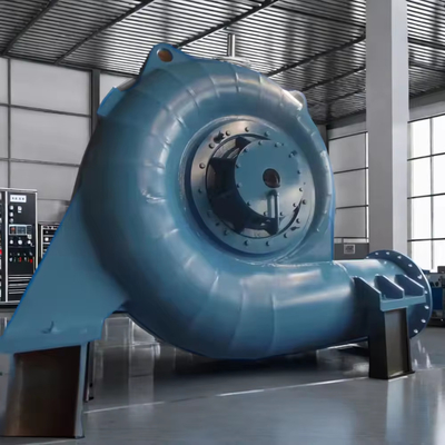 Özel Dayanıklılık Francis Turbin Jeneratörü Çelik ve Paslanmaz Çelik RPM 450-1000rpm