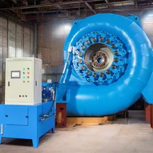 50 Yıllık Yaşam Süresi 200kw-20mw Su Türbini Jeneratörü Otomatik fırçasız uyarı ile