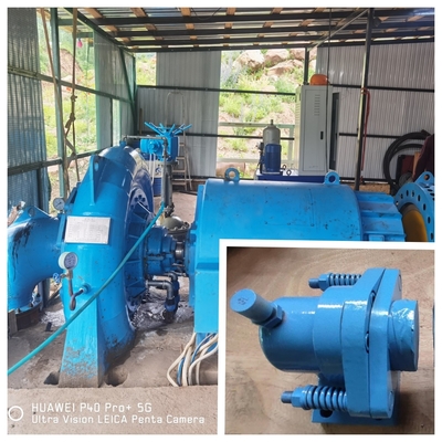 200kw-20mw Hava/Su Soğutma Su Türbini Jeneratörü Değişken RPM 300-3000rpm
