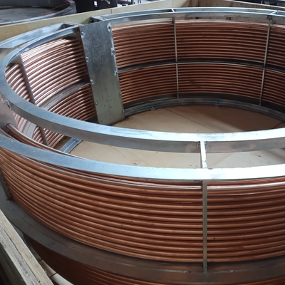 10 GPM Akış Hızı ASME Sertifikalı Kabuk ve Tüp Sıcaklık Değiştiricisi 20 Ayak Tüp Uzunluğu ve 400 ° F sıcaklık derecesi ile