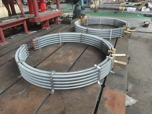 Endüstriyel Duvar Montajlı Hidrolik Yağ Soğutucu 10-50 Kg Sıvı Boru için Çalışma Sıcaklığı Aralığı 0-80 °C Performans