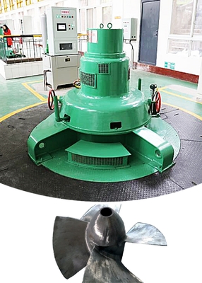 200kW-20MW Paslanmaz Çelik Francis Turbine Generator Kaplan 50 Yıllık Yaşam Süresi ile Hidro Turbine