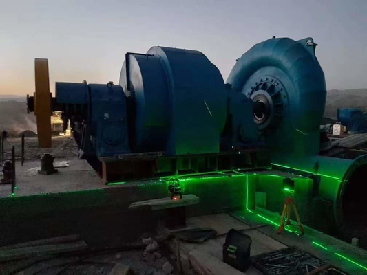 200kw-20mw Su türbini jeneratörü Dikey / yatay kurulum Uzun kullanım süresi