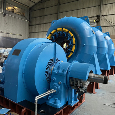 Elektrik enerjisi çıkışı hidroelektrik istasyonları için özel hidro türbin jeneratörü