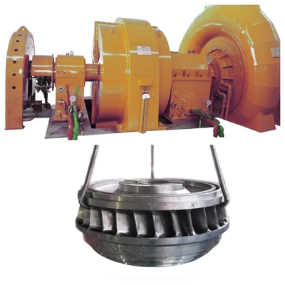 Hassas Francis Turbine Generator Paslanmaz Çelik Koşucu Malzemesi Ve Belirli Frekansı 50Hz/ 60HZ