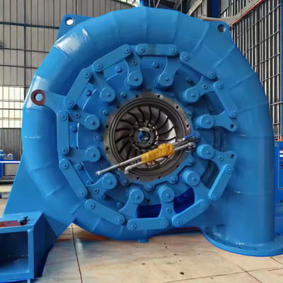 Özelleştirilmiş Yüksek Baş Su Hidroelektrik Turbinin Fabrika Fiyatı Jeneratör Verimliliği