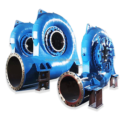 50Hz/60Hz değerli frekanslı su türbini jeneratörü ve sabit güç üretimi için 450-1000 RPM