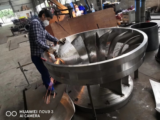 Özel bıçak uzunluğu ile 50Hz/60Hz Frekanslı Hidro Turbine Runner